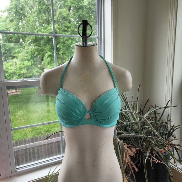 NWOT Victoria's Secret Close Up Demi Halter Bikini Top 36C - Picture 6 of 9